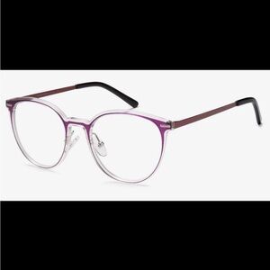 BRAND NEW AUTHENTIC MENIZZI M4094 FRAMES IN CRYSTAL/BURGUNDY